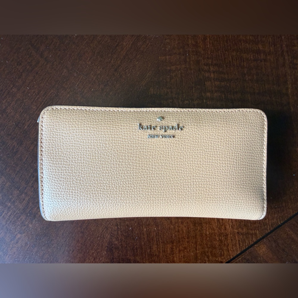 Kate Spade Tan Leather Wallet